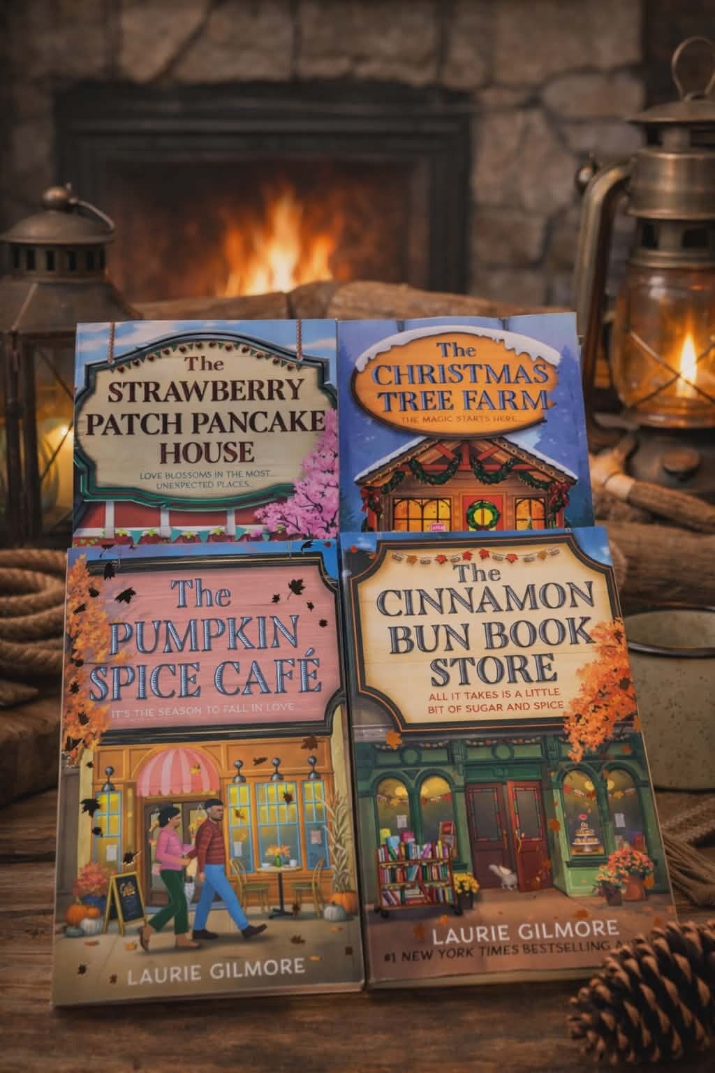 Laurie Gilmore Book Bundle of 4 Trade Paperbacks