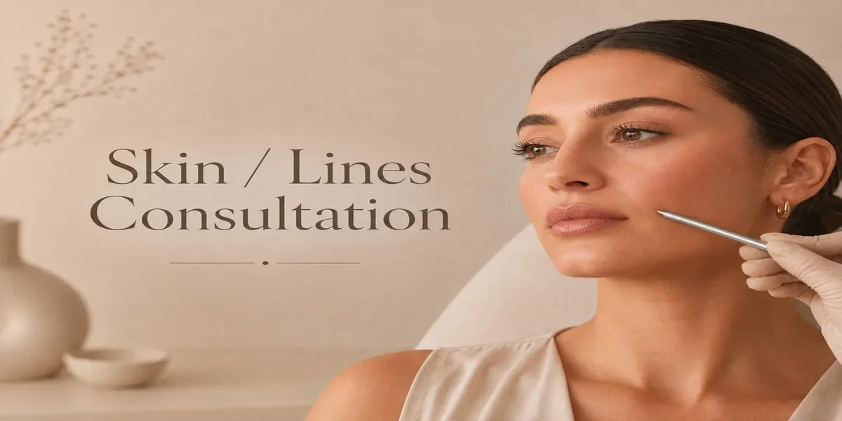 Skin and facial lines consultation at Refined Skin and Aesthetics in Berwick-upon-Tweed