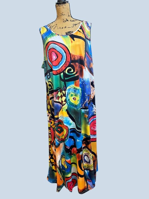 OSFM-Plus Maxi Dress DRESS ONLY