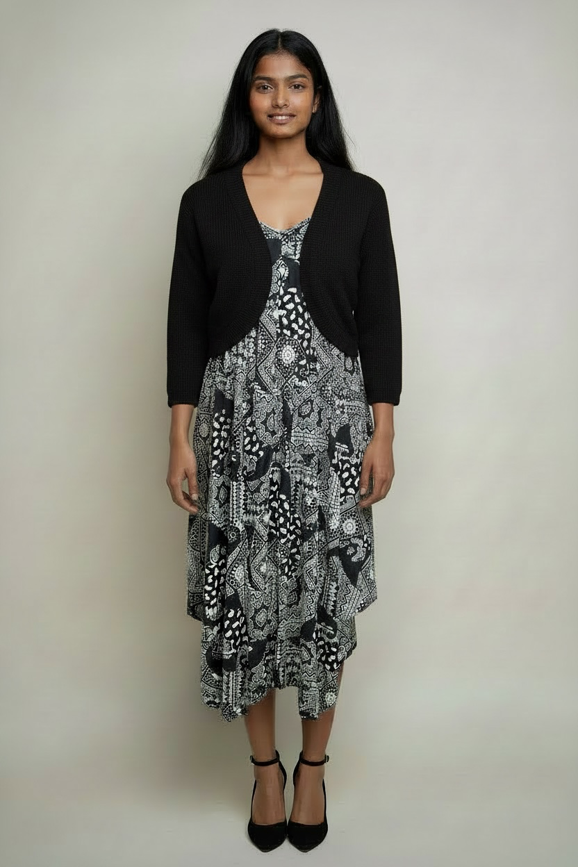 OSFM-Ladies Midi Dress DRESS ONLY