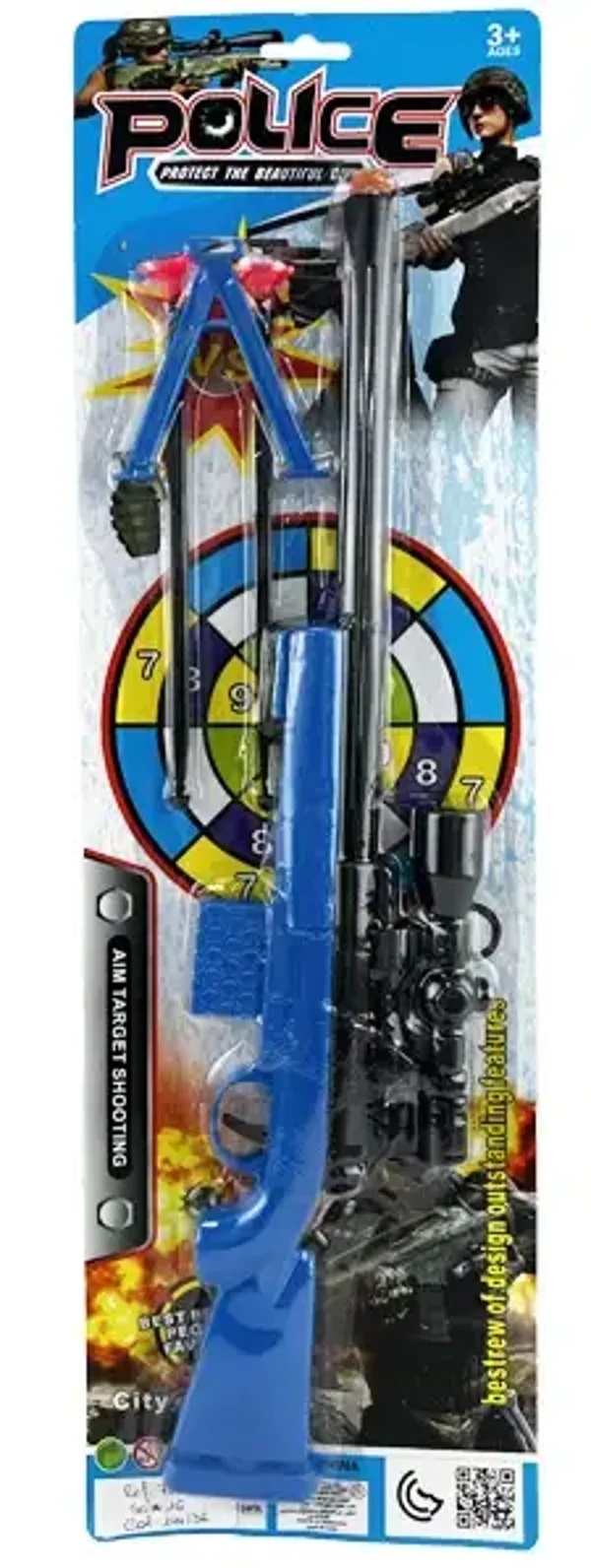 FUSIL 44 CM AVEC TREPIED ET VISEUR 2 FL