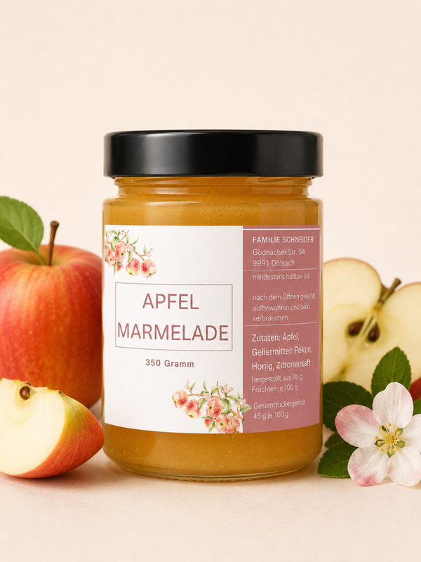 Apfel Marmelade