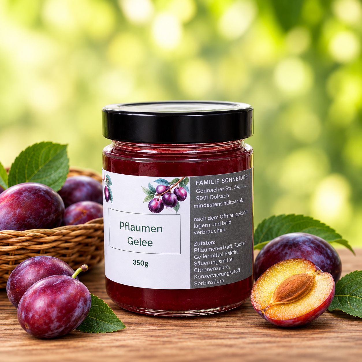 Pflaumen Gelee 350g