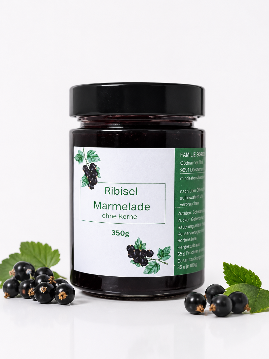 Ribisel Marmelade 350g