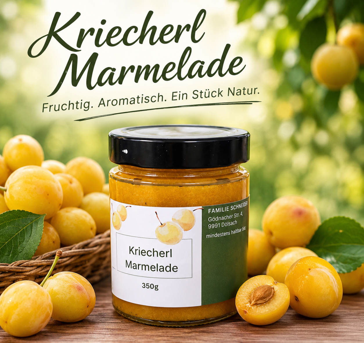 Kriecherl Marmelade 350g