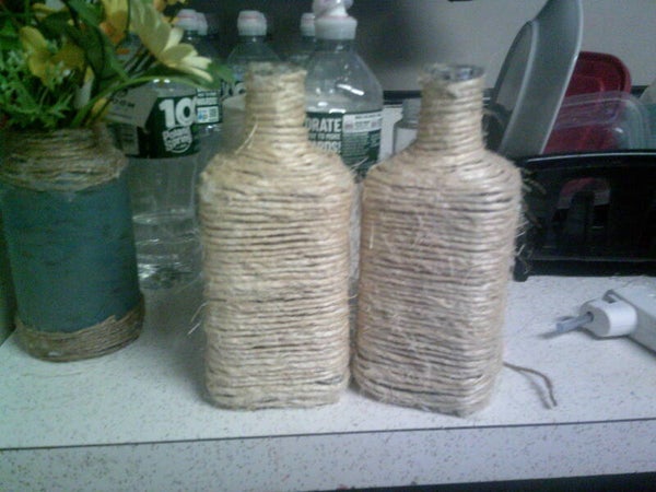 Glassware Vase Set Brown/set of 2