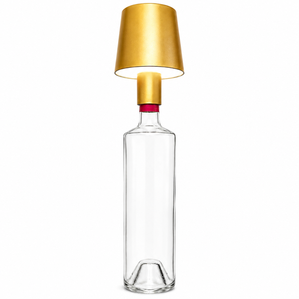 Stijlvolle zwarte fleslamp
