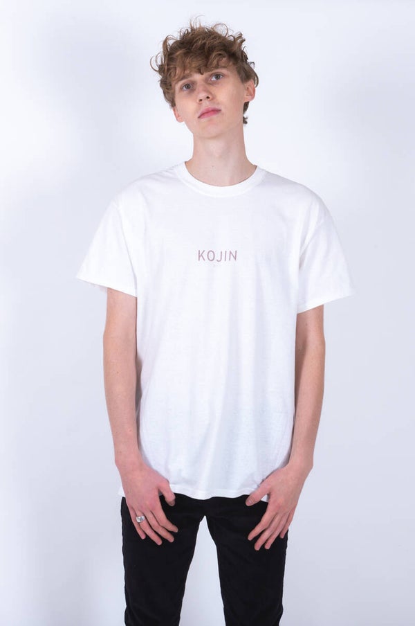 Logo Tee White