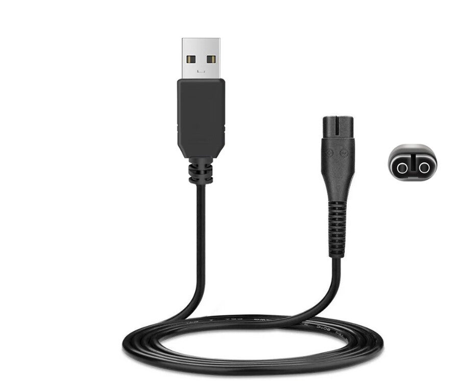 Kbstronics oplaadsnoer geschikt voor Philips Oneblade Qp2520 - Qp2521 - Qp2523 - Qp2510/11