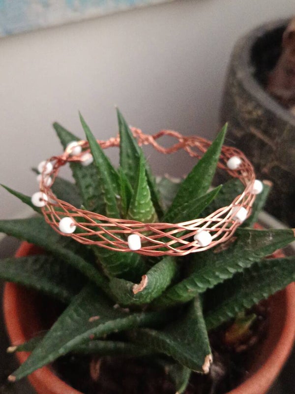 Bracelet pur White Copper