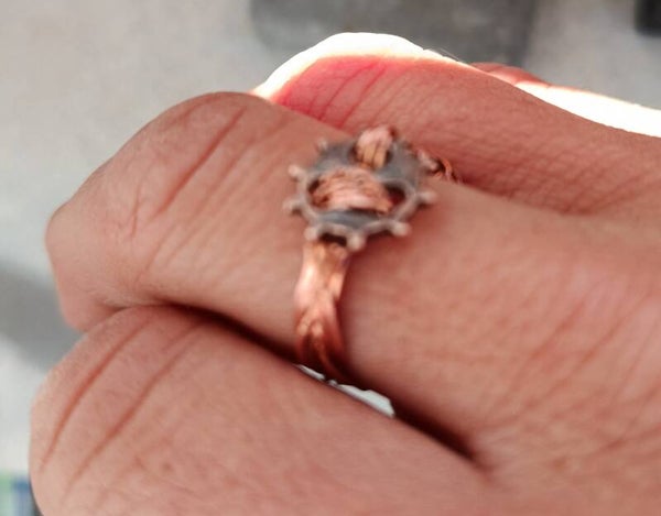 Bague Copper steampunk