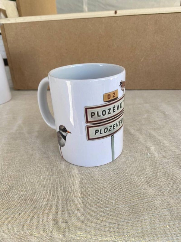 Mug Plozévet et gravelots