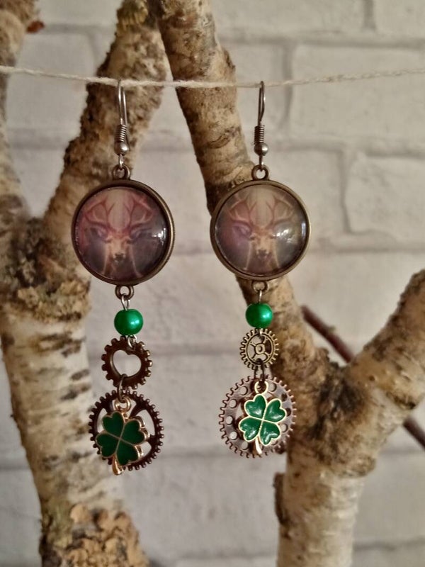 Boucles d'oreilles Cernunos