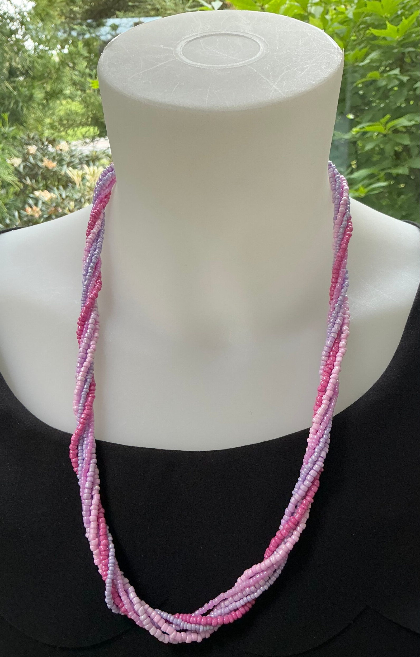 Ketting roze tinten