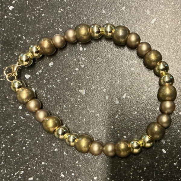 Armband koper goud