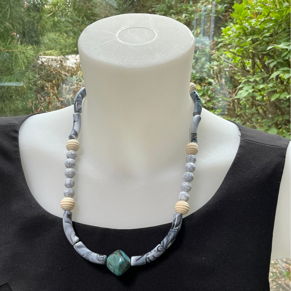 Ketting groene steen