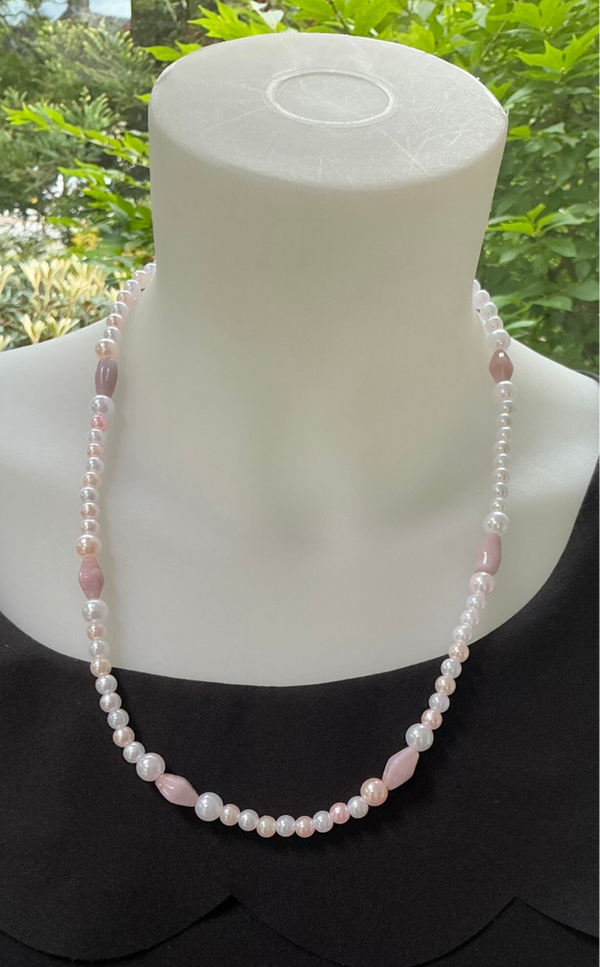 Ketting parelmoerkralen