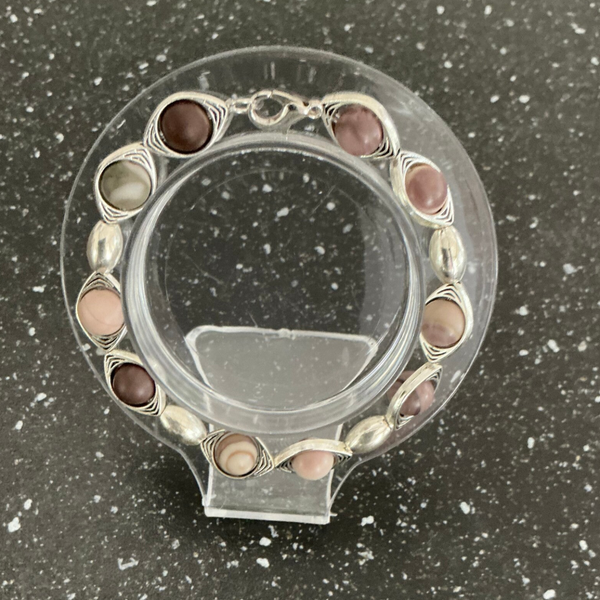Armband bruin oogje