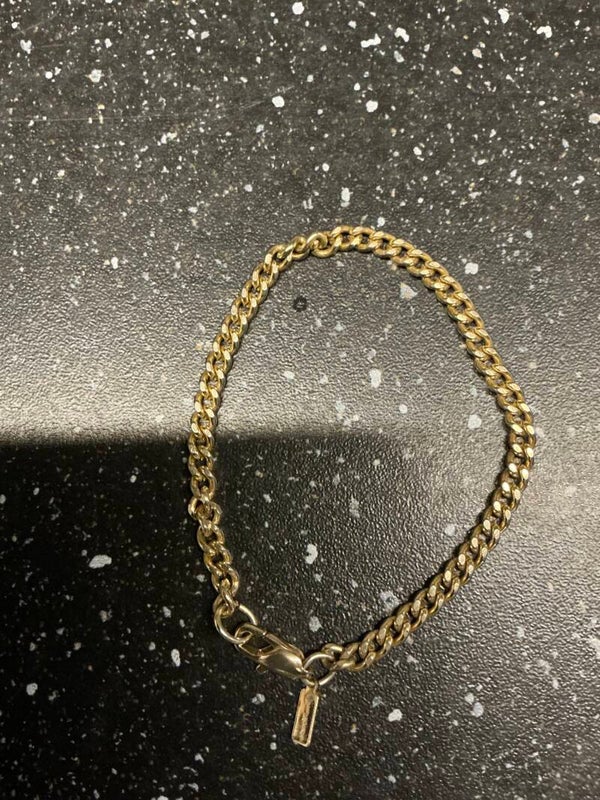 Armband goudkleurige schakel
