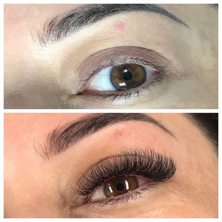 Extensiones de Pestañas Pelo a Pelo Volumen Americano 5D/6D