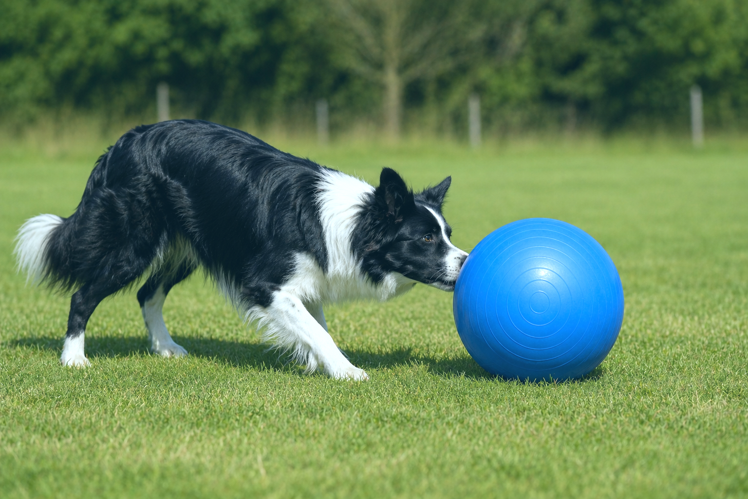 Treibball Hütehund Auslastung Distanzarbeit Orientierung 