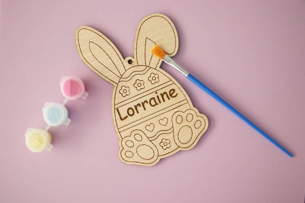 Paashanger gepersonaliseerd.