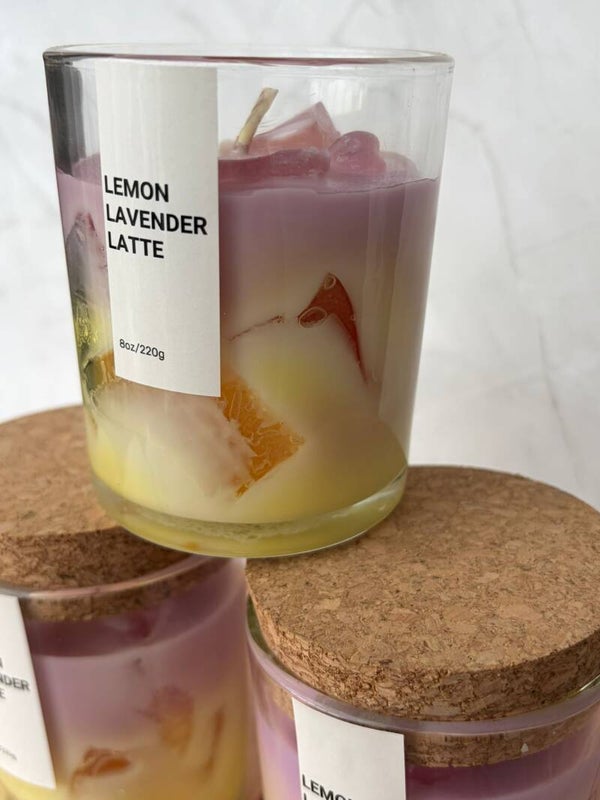 Lemon Lavender Latte