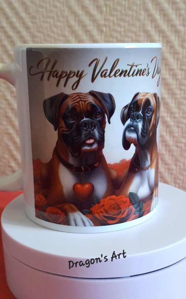 Mug St Valentin "Boxer"