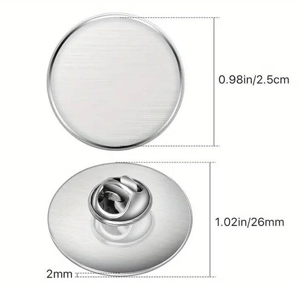 Pin's Rond Personnalisable