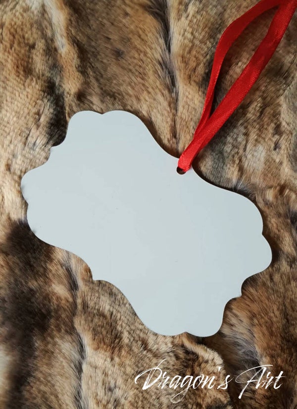 Rectangle ondulé en aluminium personnalisable