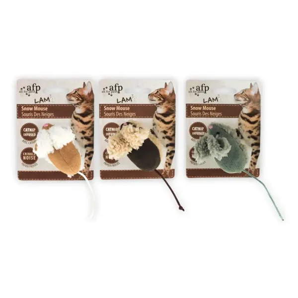 AFP Lambswool - Snow Mouse