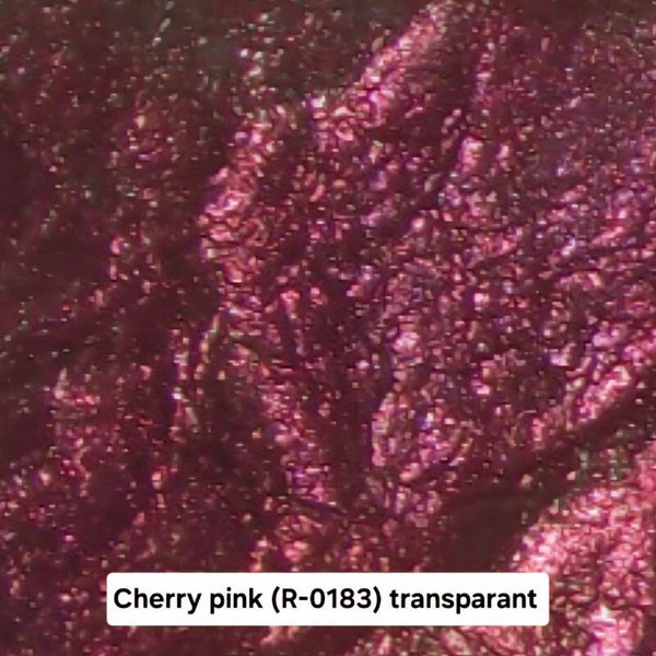 Emaille Cherry Pink transparant (JE-R-0183)