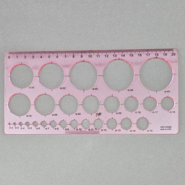 Sjabloon rond (Z00105.1)