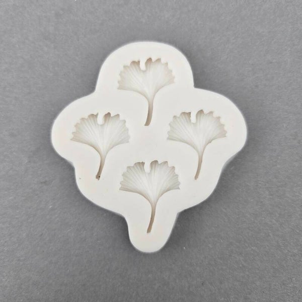 Zilverklei mal Ginkgo blad (Z00108.28)