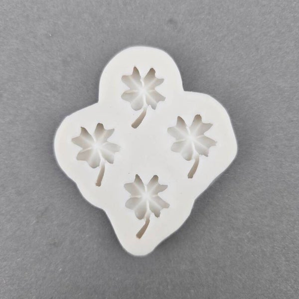 Zilverklei mal Klavertje vier (Z00108.32)