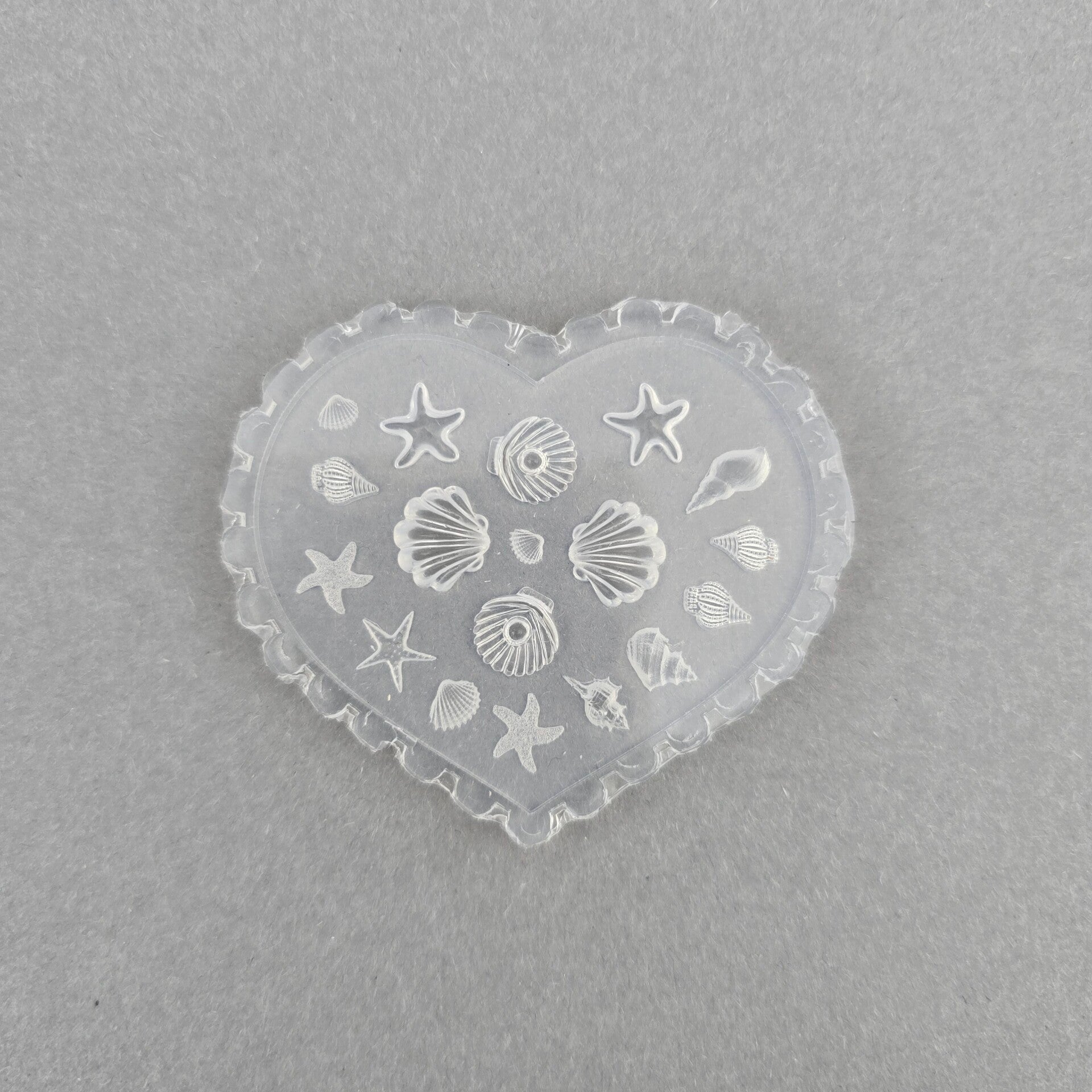 Zilverklei mal Schelp (Z00108.8)
