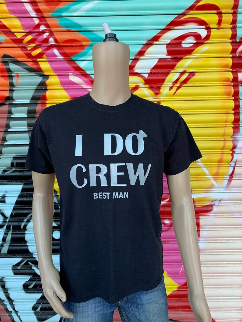 i do crew best man t shirt from signd by judy in felxstowe