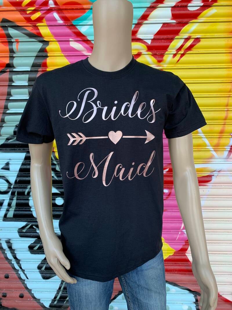 bridesmaid t shirt from signd by judy in felixstowe