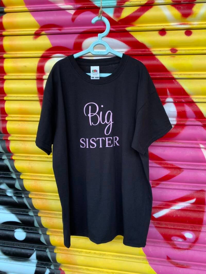 Big sister t shirt from sign'd by judy