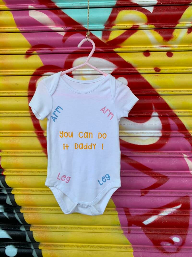 You can do it daddy baby vest from sign'd by judy