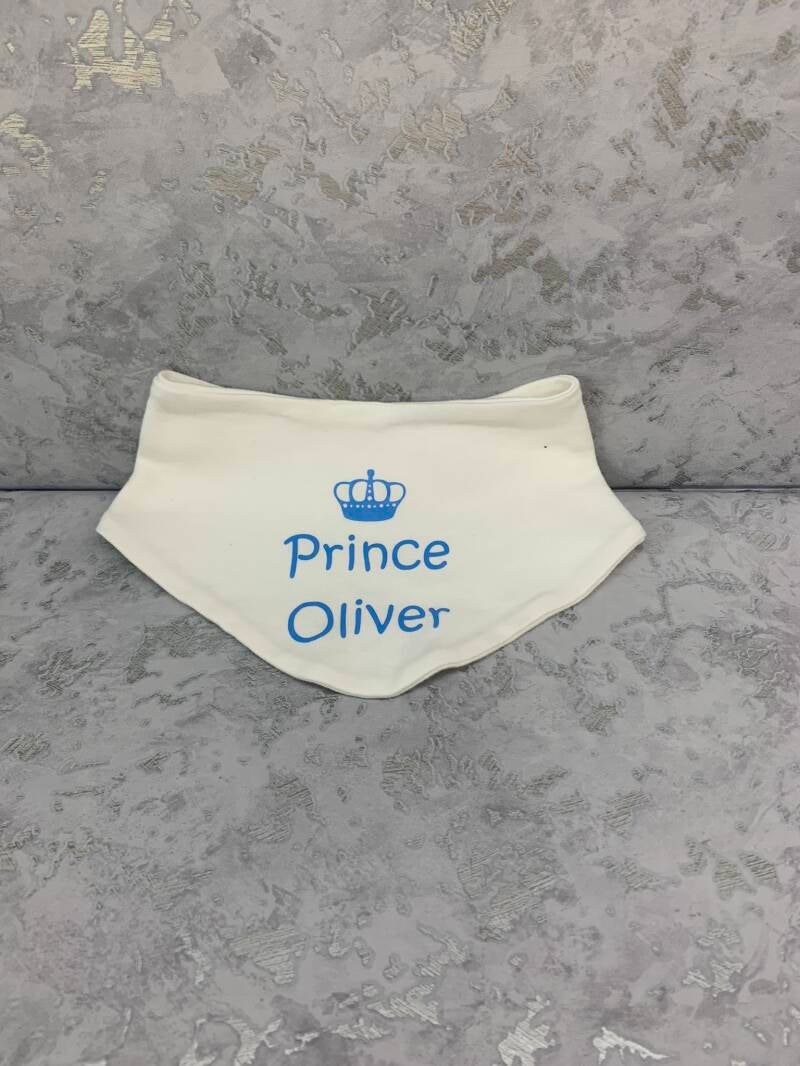 prince bandana bib from sign'd by judy in felixstowe