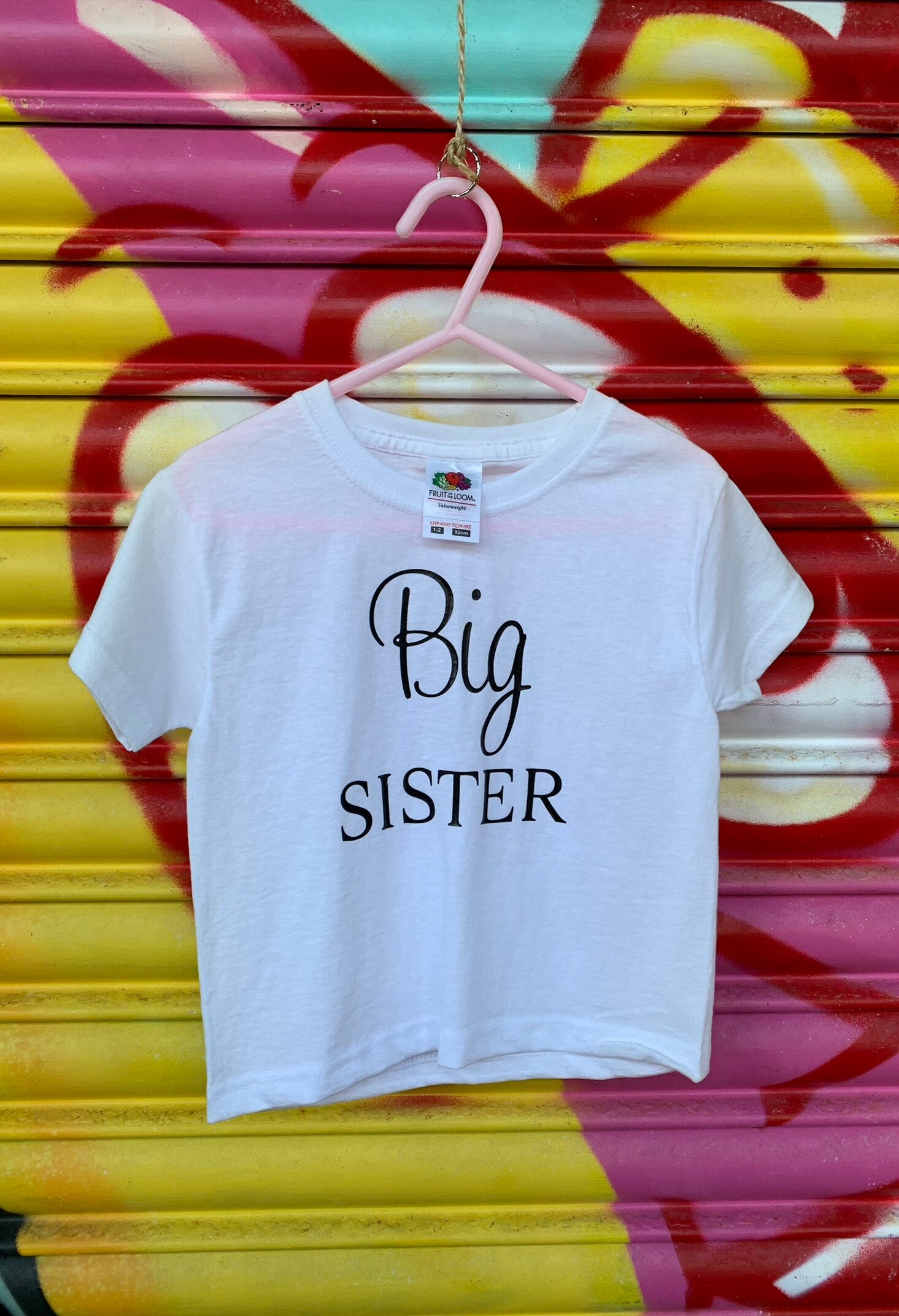 Big sister t shirt from sign'd by judy