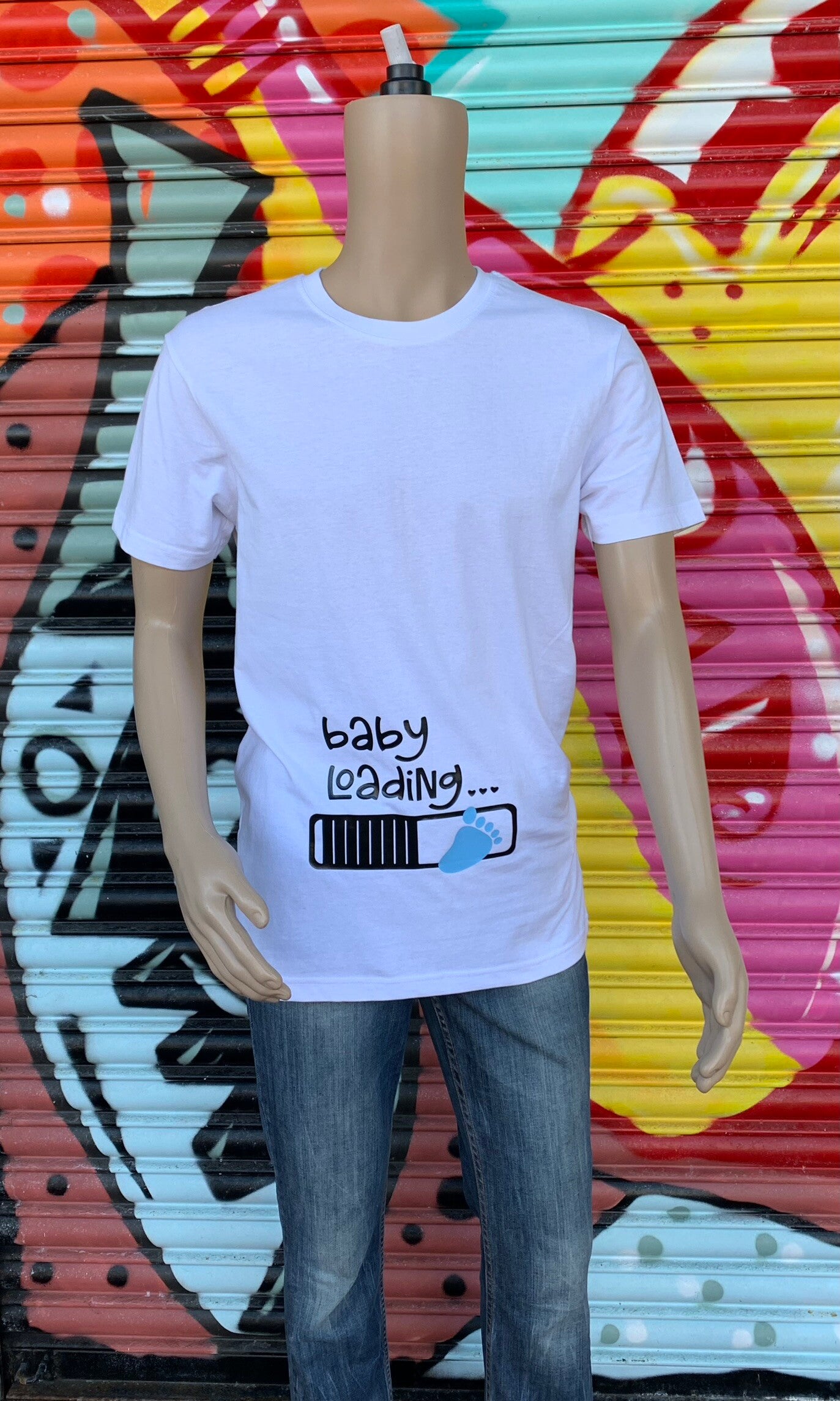 Baby loading t shirt from sign'd by judy
