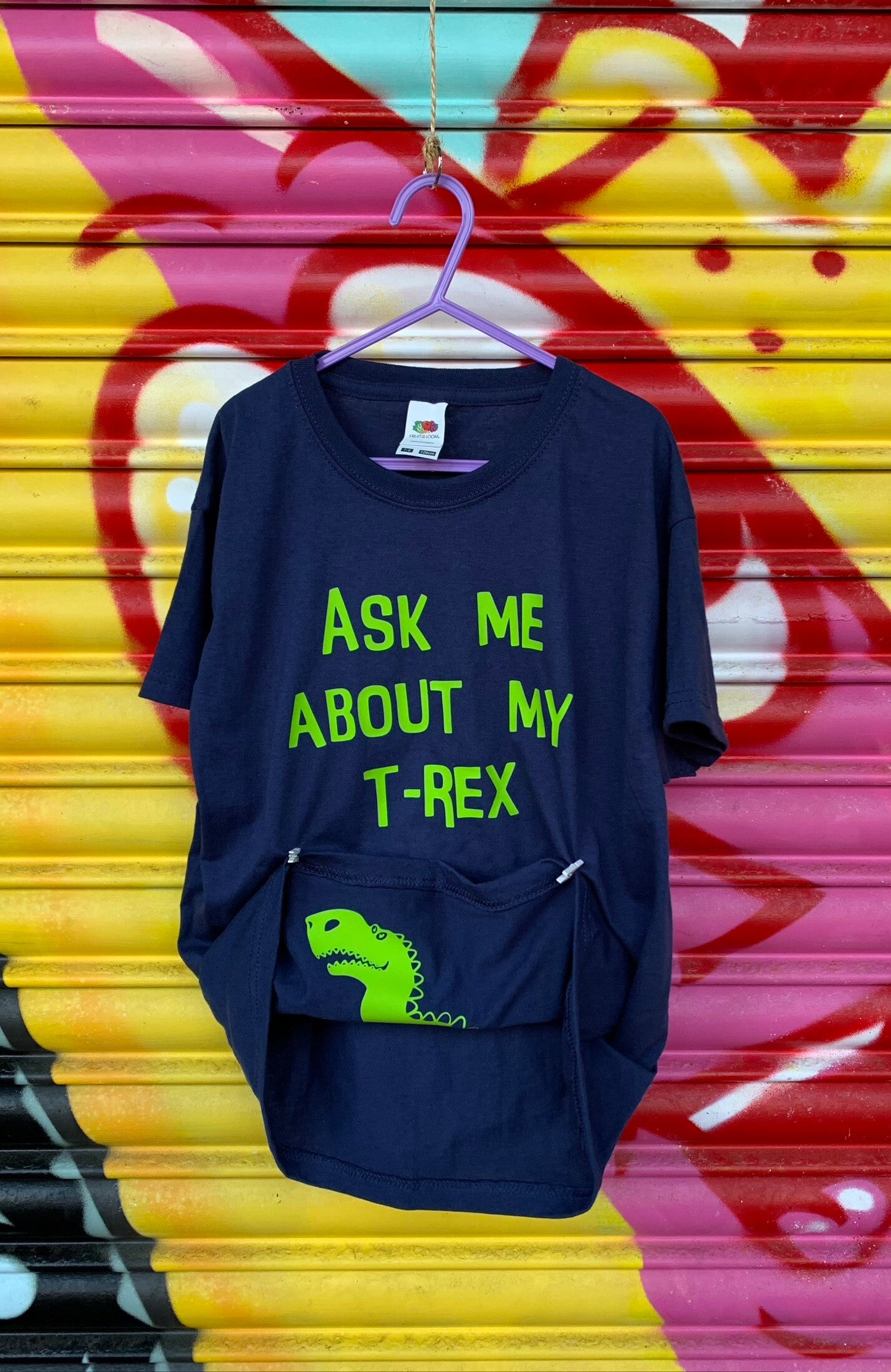 Ask me about my t-rex t shirt from sign'd by judy