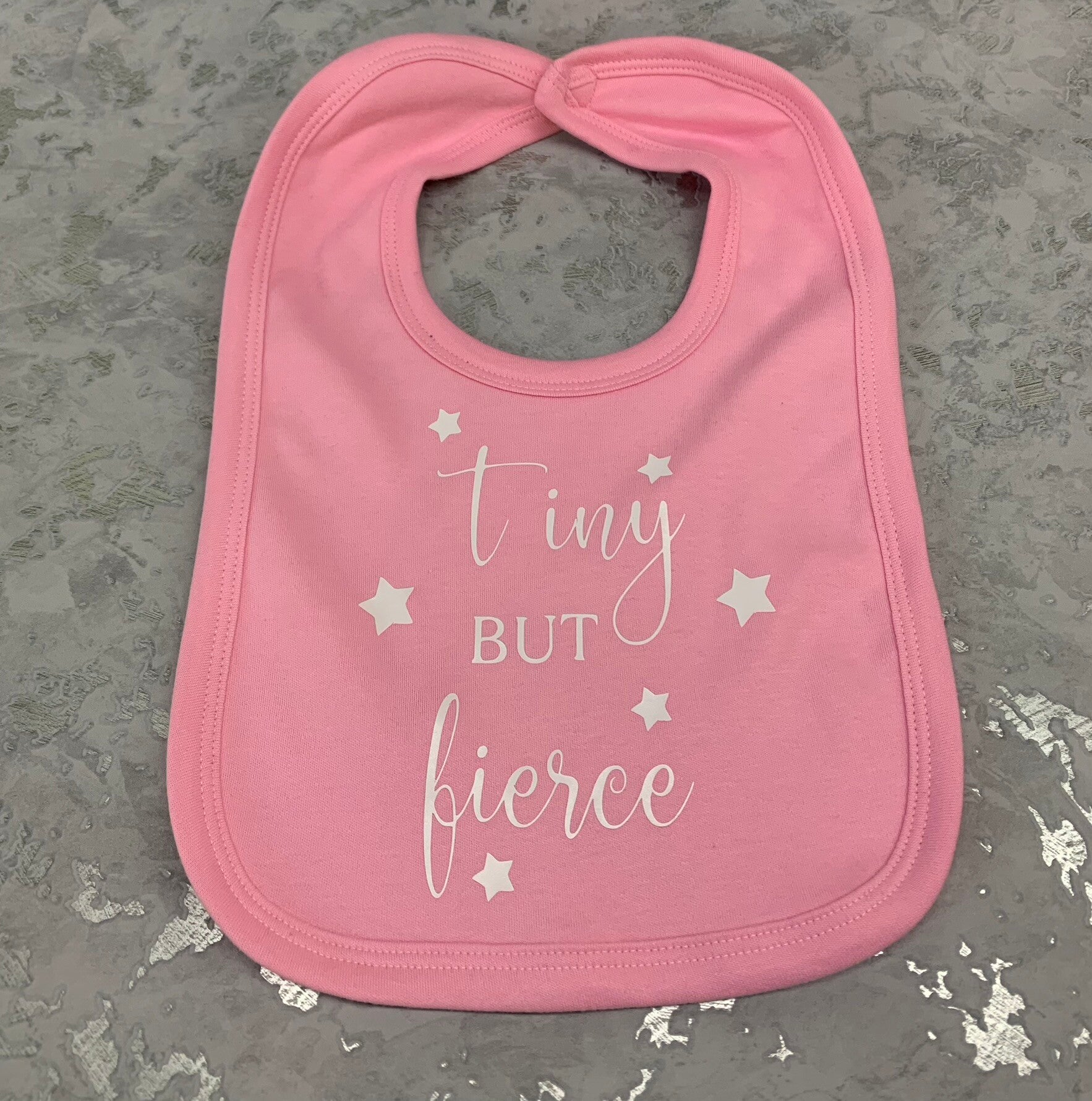 tiny but fierce bib from sign'd by judy in felixstowe