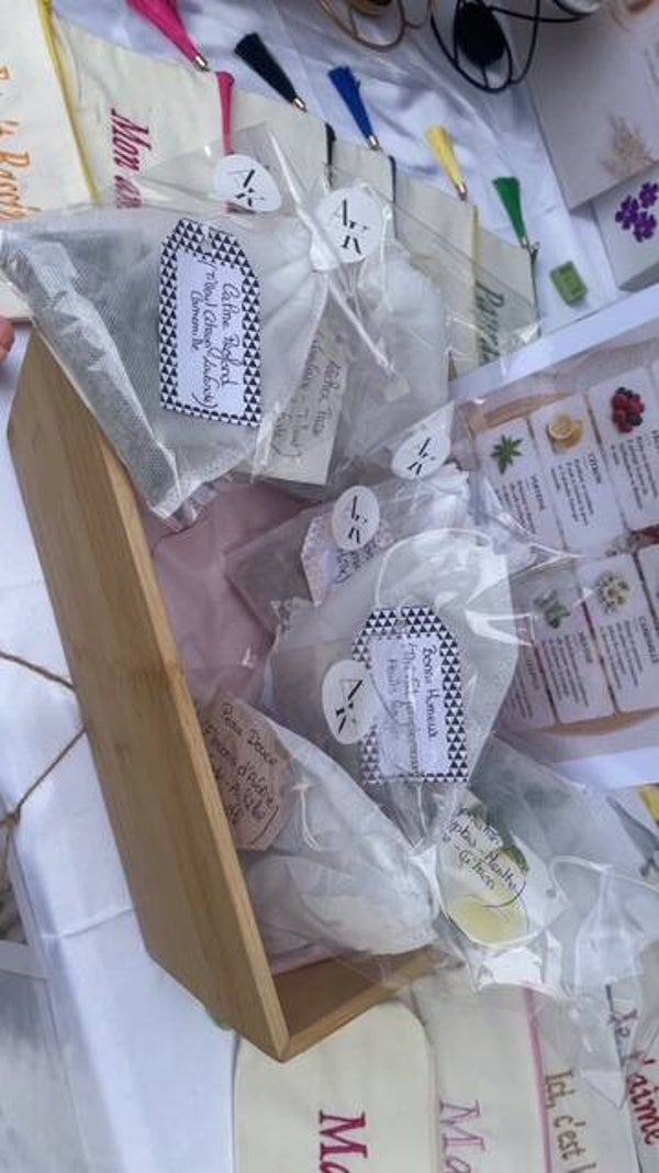 Sachets de Thé pour le Bain