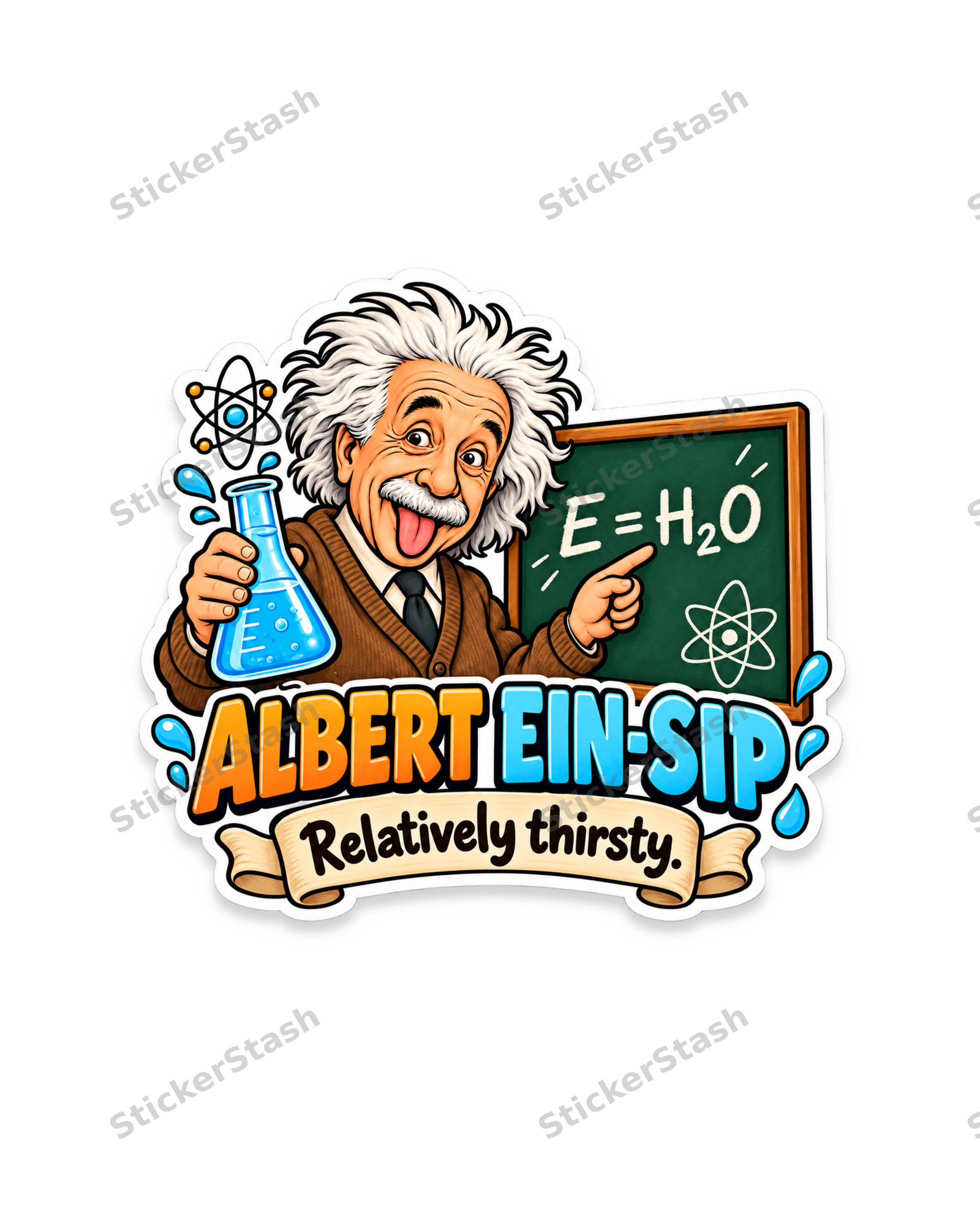 Albert Ein-sip – Relatively thirsty