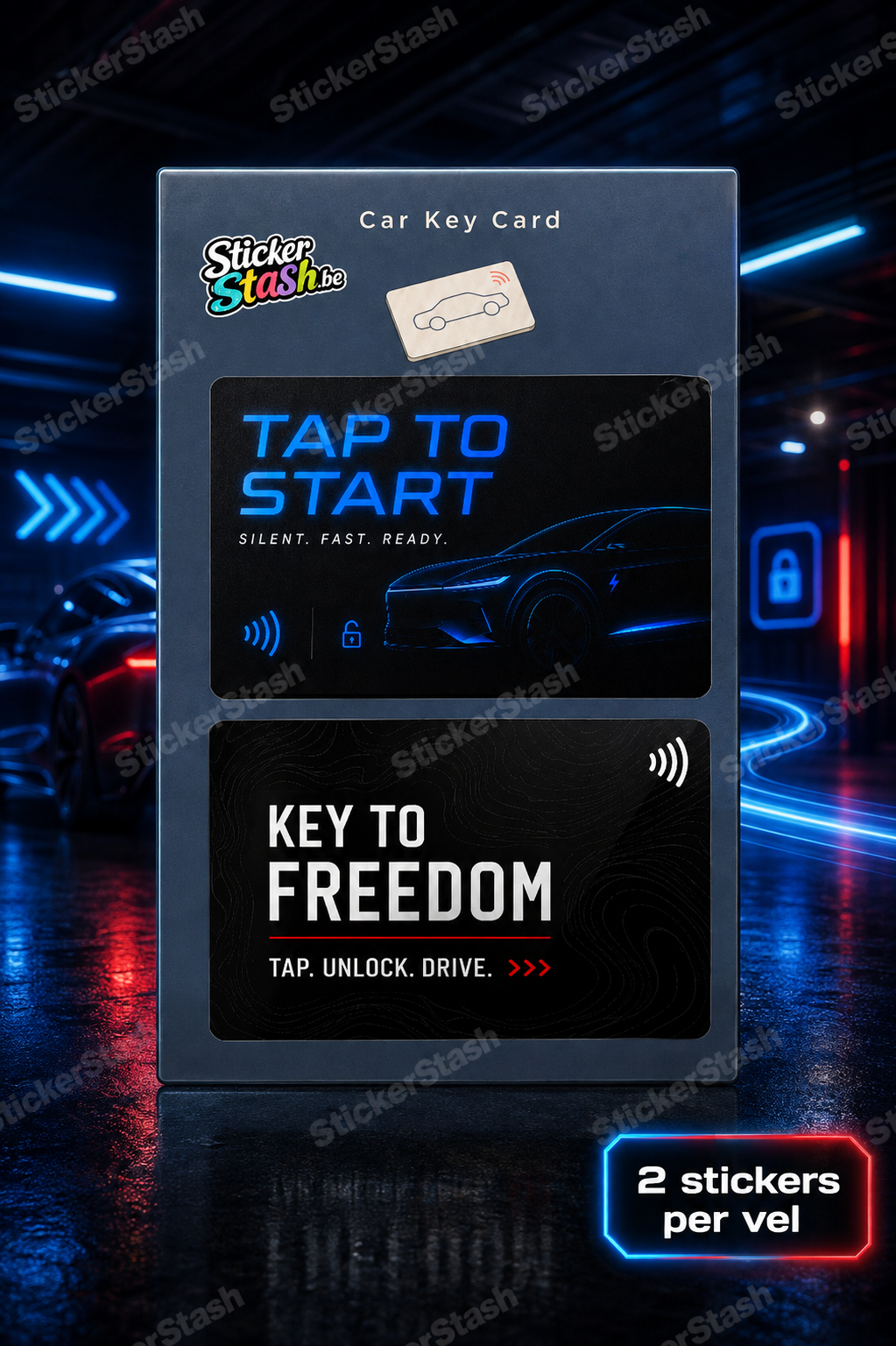 Car Key-Card - Tap to Start & Freedom