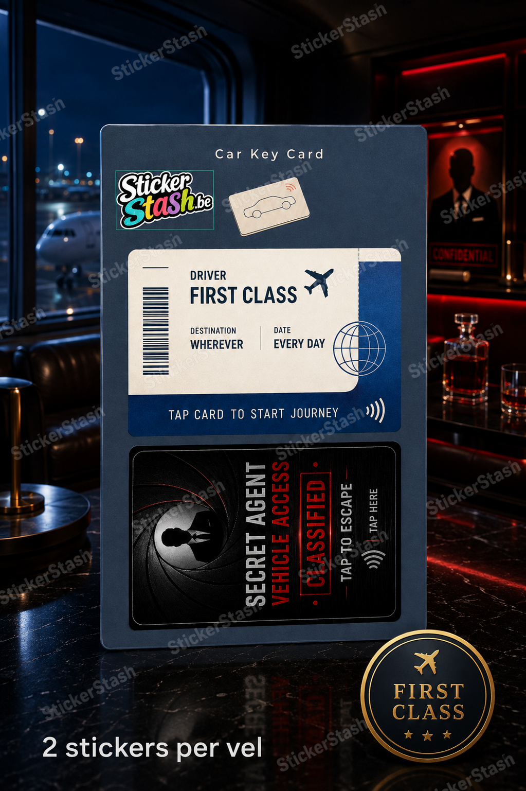 Car Key-Card - Boarding & Spy