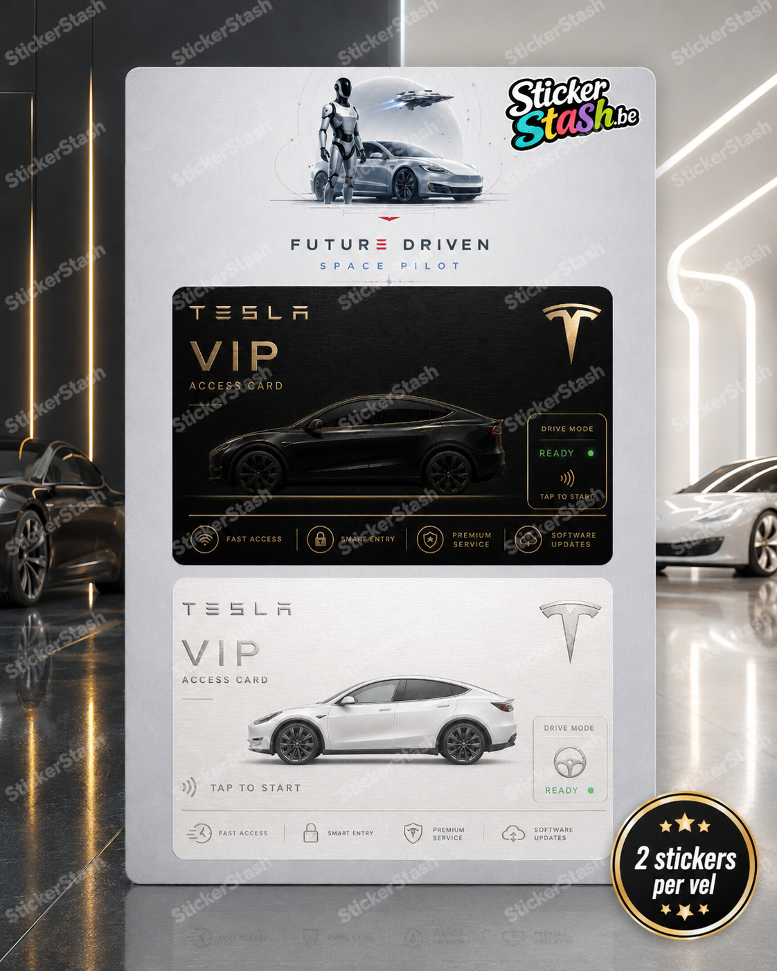 Tesla 3 Key-Card